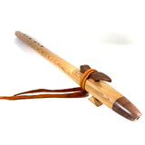 Western Cedar and Walnut Beginner Flute - Low C Aeolian - In Stock