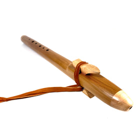 Western Cedar and Maple Concert Flute - Low D 444 Hijaz - In Stock