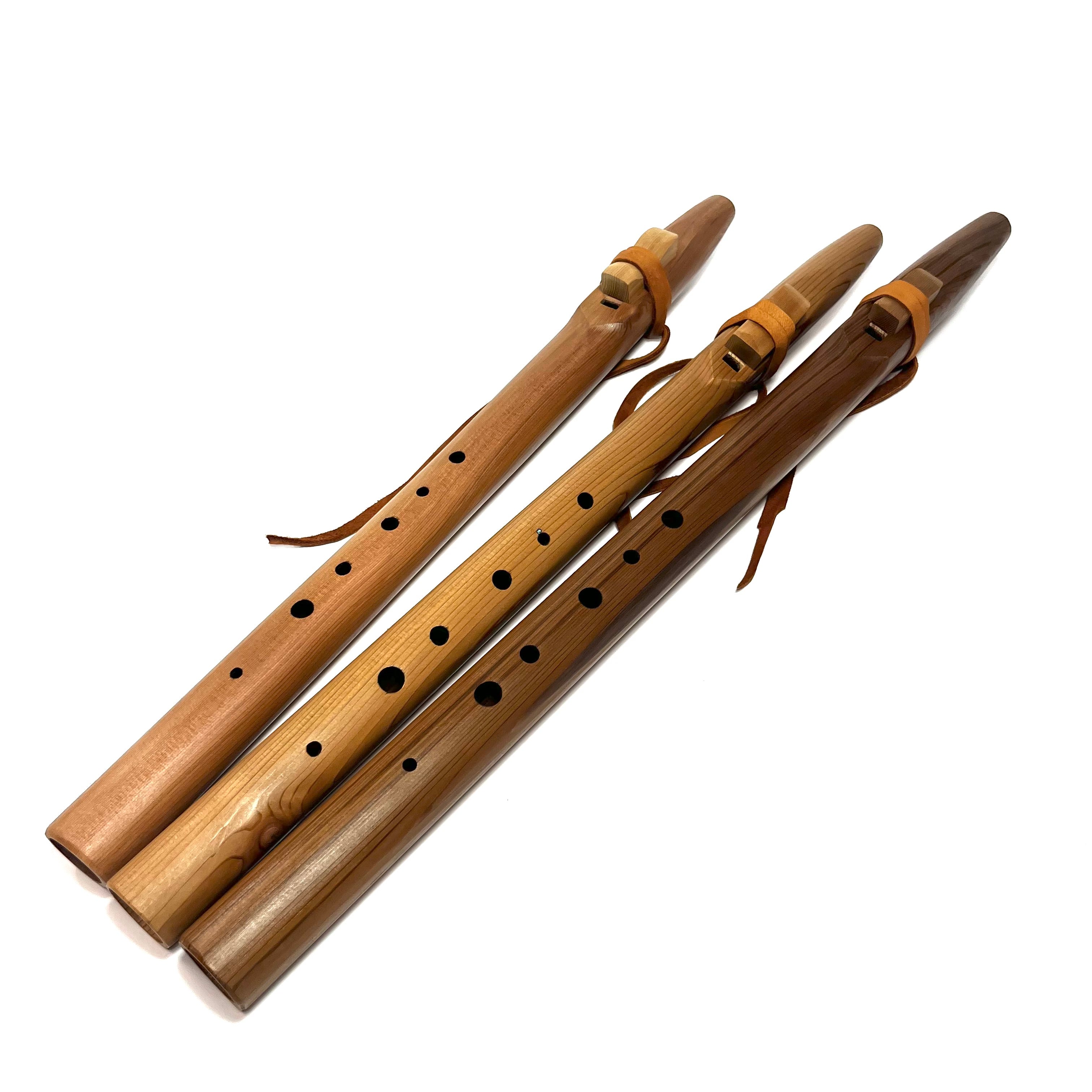 Western Cedar No Frills Flute Series-Mid Range-Hijaz-In