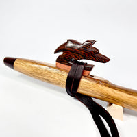 Limba Wolf Native American style Flute- F minor- In Stock