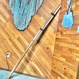 Elm Wood, Two Piece Fujara with Padded Case, Key Of F-In Stock