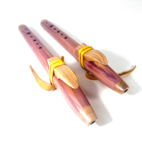 Aromatic Cedar Beginner High D Hijaz Concert Flute Series 432 hz and 440 hz - In Stock