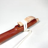 Aromatic Cedar and Maple Aeolian Scale Flute - A minor 432Hz - In Stock
