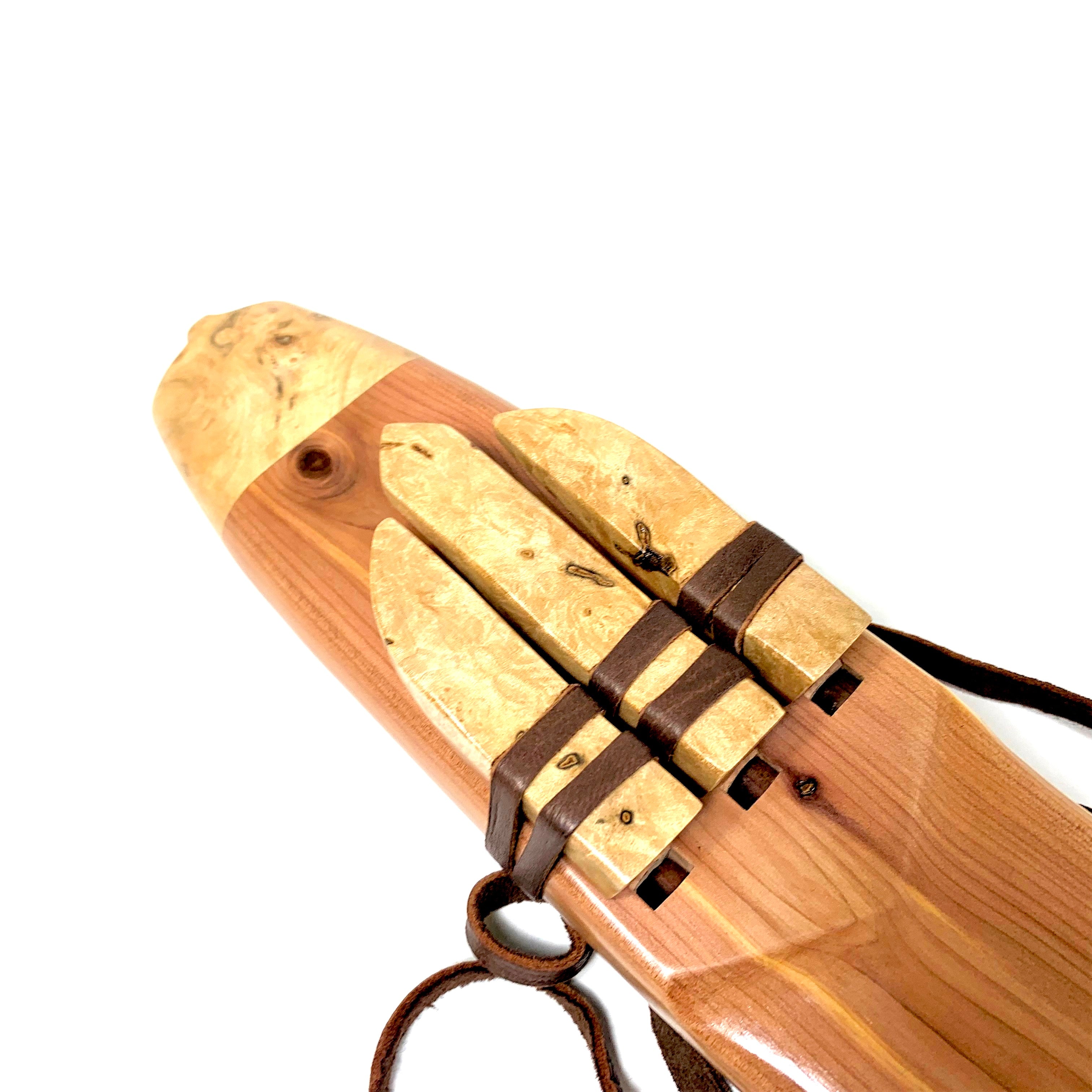 ふるーと Cedar Triple Drone Native American Flutes – Singing Tree Flutes