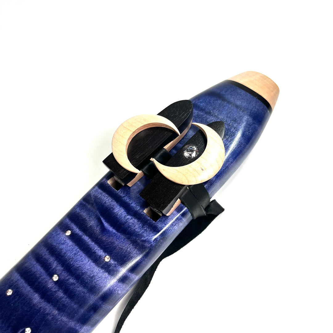 Aeolian Alternating Drone Midnight Design Native American Flute