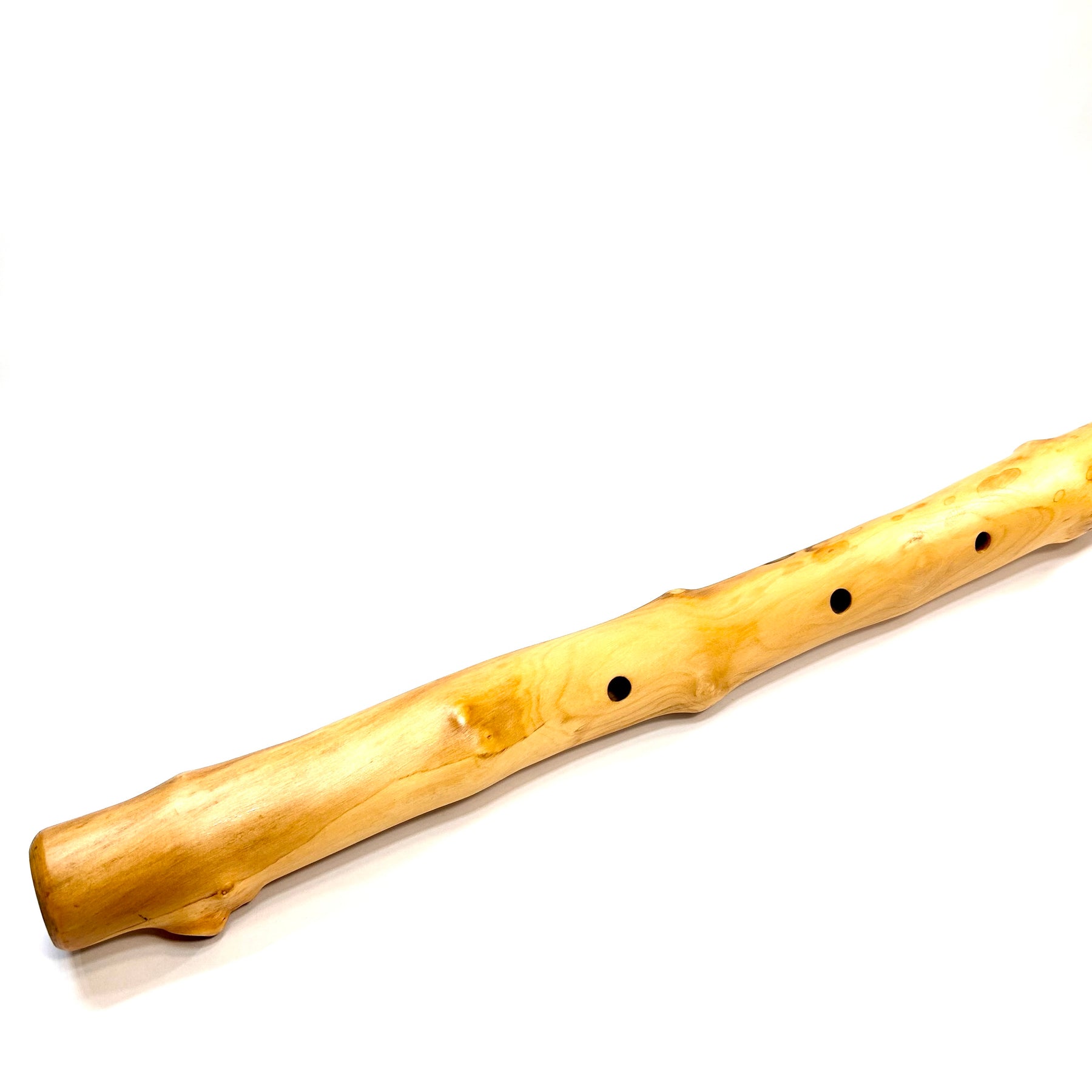 Flute Tree Elder Wood FuKara-Slovakian OverTone Bass Flute with Mid Eastern Scale ...