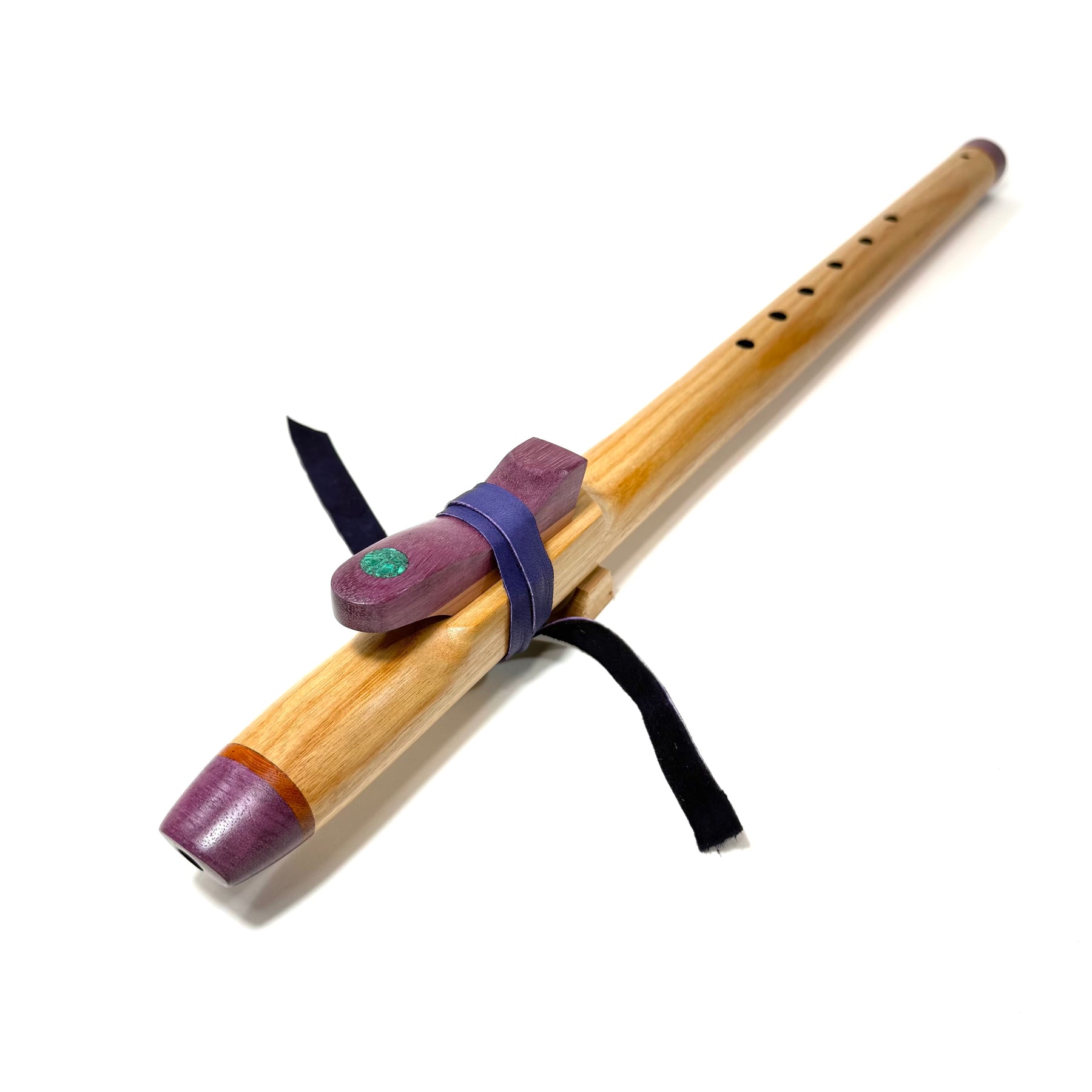 Flute Tree Canary Wood Concert Native American Style Flutes E Flat and Low D In ...